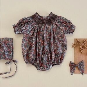 ISO Noralee Daphne Berry Garden Romper